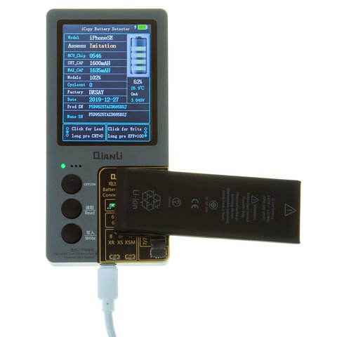 Аккумулятор для iPhone SE, Li-ion, 3,82 B, 1624 мАч, High Copy, original IC, #616-00107 Превью 1