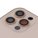 Корпус для iPhone 12 Pro, золотистый, с держателем SIM-карты, с боковыми кнопками, gold Превью 1