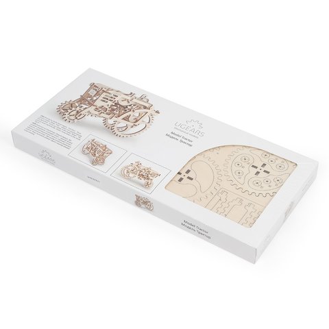 Mechanical 3D Puzzle UGEARS Tractor Preview 5