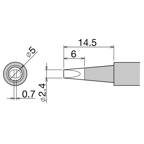 Паяльное жало Goot PX-28RT-2.4D Превью 4