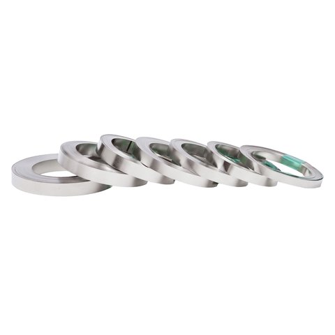 Cinta de níquel para soldar baterías, 0.15 mm, 10 mm, 10 m, acero niquelado Vista previa  2