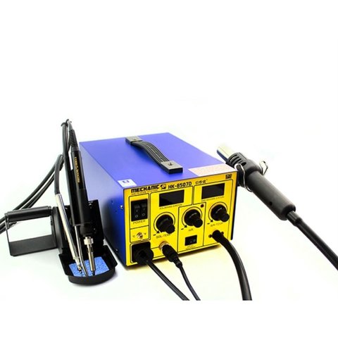 Estación de soldadura de aire caliente Mechanic HK-8507D, compresor Vista previa  1
