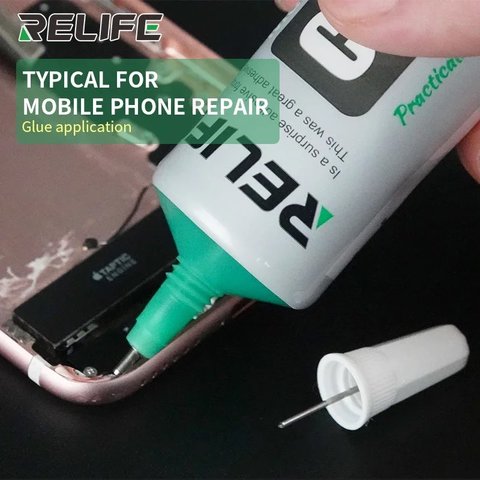 Sealant Glue RELIFE CP-0001, (for gluing back covers, for display frames, 15 ml, transparent) Preview 3
