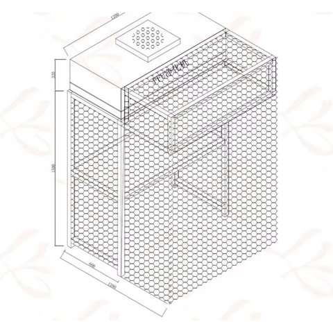 ESD Camera TBK TBK010, (with fan, Size:1200*1200*1780 mm) Preview 2
