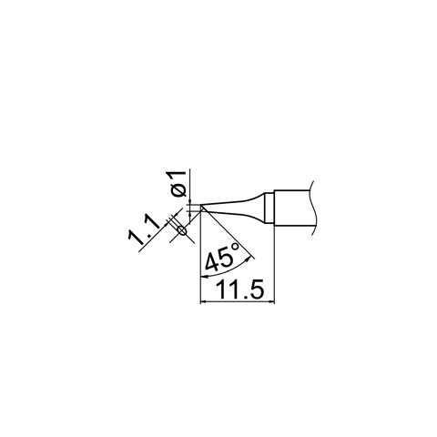 Soldering Tip HAKKO T12-BCF1 Preview 4
