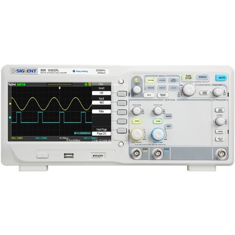 Osciloscopio digital SIGLENT SDS1202CFL Vista previa  1