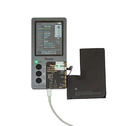 Batería puede usarse con iPhone 14 Pro Max, Li-ion, 3.86 V, 4323 mAh, Original (PRC), (A2830), original IC Vista previa  1