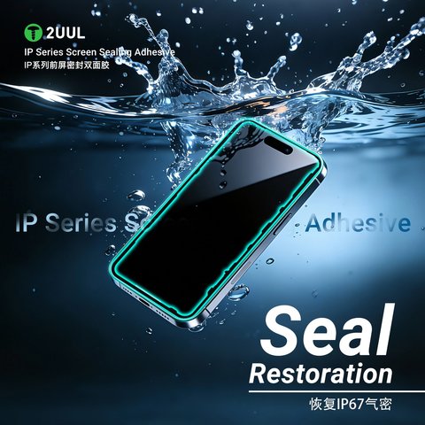 Etiqueta de pantalla 2UUL SA17A puede usarse con Apple iPhone Air, 5 uds., adhesive Vista previa  4