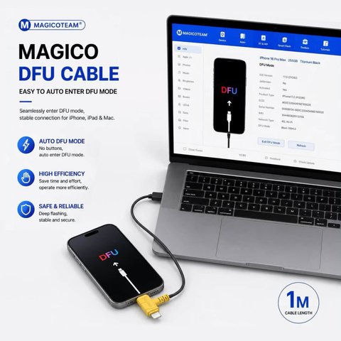 Cable Magico iDFU  2 en 1 Vista previa  1