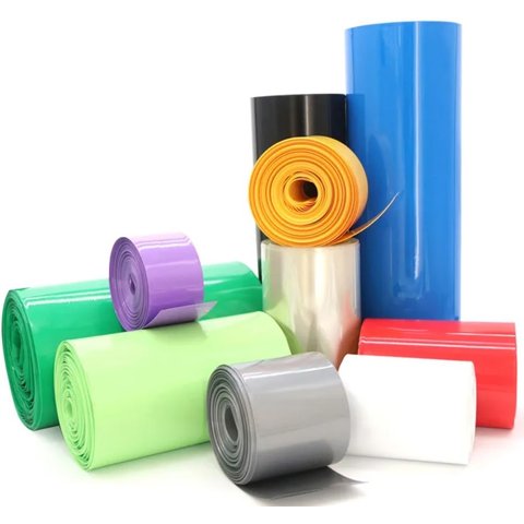 Термоусадочная трубка, 1 м, 95 мм, синяя Превью 1