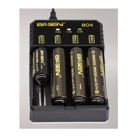 Зарядное устройство Basen BO-4, для Li-ion, Ni-Cd, Ni-MH аккумуляторов, вход 5V 2A Превью 1
