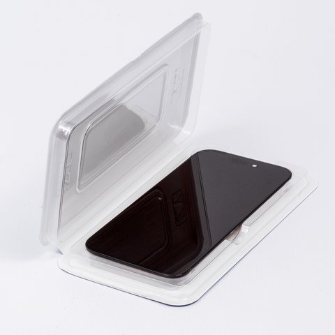 Дисплей для iPhone 15, чорний, з рамкою, Copy, (TFT), ZY, LTPS Прев'ю 2