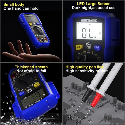 Мультиметр Mechanic MiniTD MX, цифровий Прев'ю 1