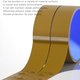 Лента тефлоновая Mechanic F4, 0,18 мм, 25 мм, 10 м, высокотемпературная Превью 3