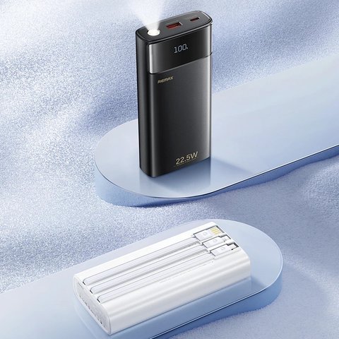 Power bank Remax FC-12, 20000 мАч, 22,5 Вт, черный, Quick Charge, Power Delivery (PD), #6954851253341 Превью 1