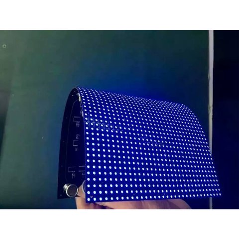 LED-модуль для реклами SMD2121 (256 × 128 мм, 64 × 32 точок, IP20, 1000 нт, гнучкий) Прев'ю 4