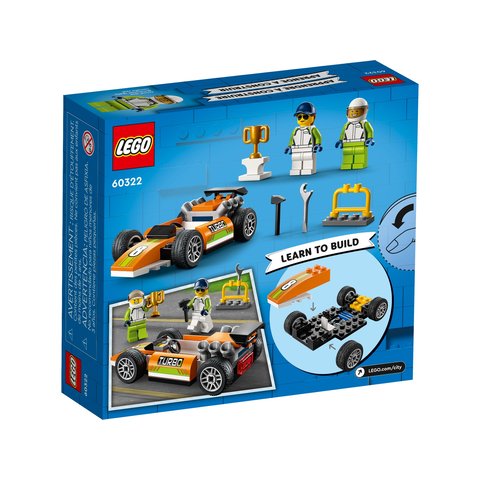 Конструктор LEGO City Перегоновий автомобіль (60322) Прев'ю 1